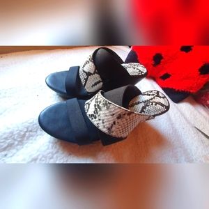 cute snake print high heels